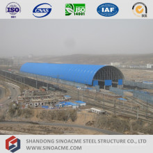 Steel Space Frame Structure Train de Estacionamiento